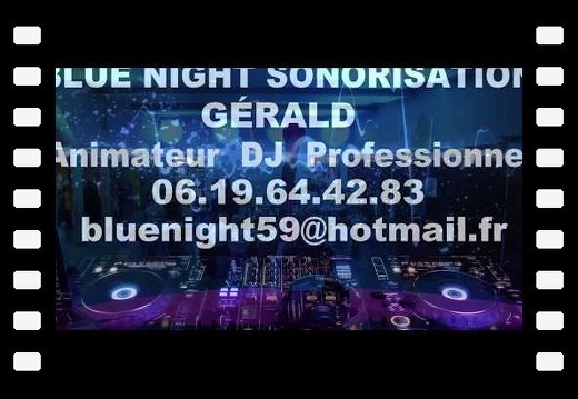 Blue Night Sonorisation Animation Garantie